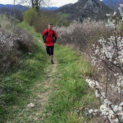 Sortie Trail Pech de Foix - Montgailhard 2 avril 2016