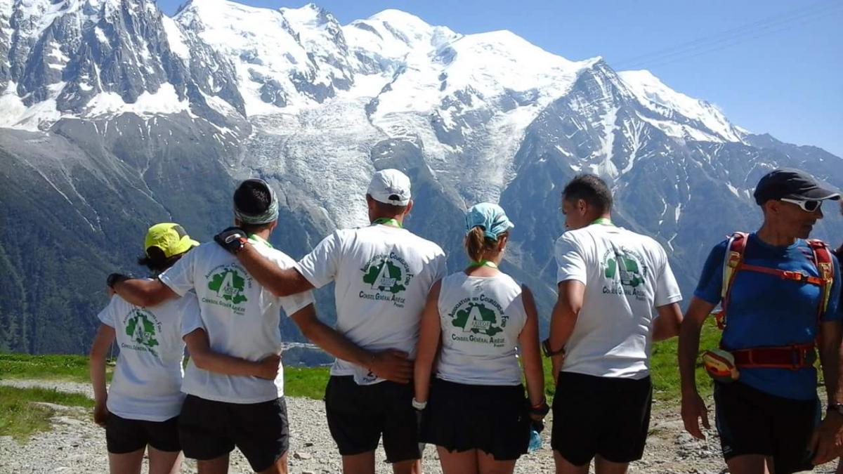 L'équipe CAP09 au marathon du Mont Blanc 2015
